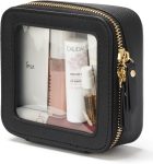 Popvibe Clear Makeup Bag Travel Cosmetic Case