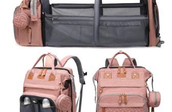 Jeryswet Baby Diaper Bags with Changing Station,