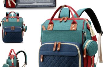 Diaper Bag with Changing Station, Waterproof 3 in 1