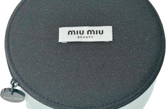 Miu Miu Circle Vaniity Cosmetic Bag Pouch Makeup