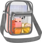 USPECLARE Clear Purse for Stadium Events Clear