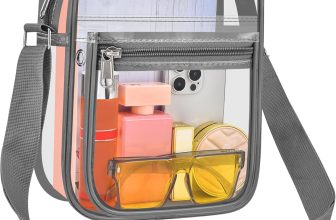 USPECLARE Clear Purse for Stadium Events Clear