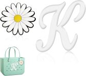 Hroatpk 2pcs Charms for Bogg Bag, Letter Charms