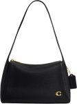 COACH Women's Suede Lola Shoulder Bag