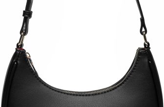 Barabum Small Shoulder Bag for Women Crescent Purse Y2K