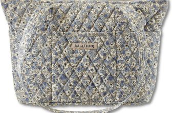 Bella Taylor Small Tote, Quilted Purse for Women,