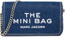 Marc Jacobs Womens The Denim Chain Mini Bag