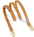 Vachetta Leather Replacement Adjustable Shoulder Strap