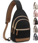 Capolo Sling Bag for Women Men Waterproof Crossbody Bag