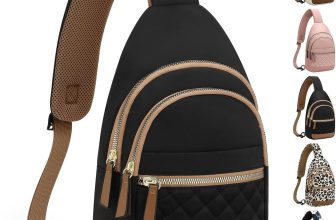 Capolo Sling Bag for Women Men Waterproof Crossbody Bag