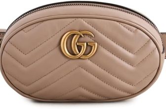 Gucci Women's Pre-Loved Marmont Waist Bag, Neutral,