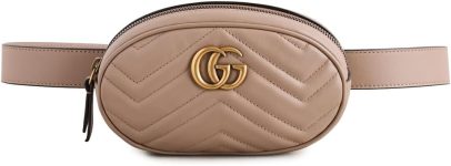 Gucci Women's Pre-Loved Marmont Waist Bag, Neutral,