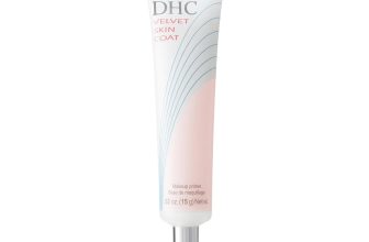DHC Velvet Skin Coat, Mattifying Makeup Primer,
