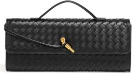 Upbull Trendy Woven Evening Clutch Purses Women