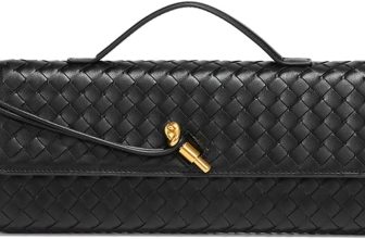 Upbull Trendy Woven Evening Clutch Purses Women