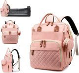 Diaper Bag with Changing Station, Waterproof 3 in 1