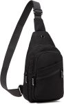 EVANCARY Small Sling Bag for Women Men, Sling Backpack