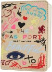 Marc Jacobs Women's The Punk Scribble Passport Case,