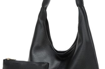 Casual Hobo Bag for Women Soft Shoulder Bags Slouchy Pu