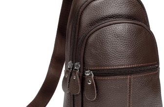 molshine Genuine Leather Sling Crossbody Bag,Fashion