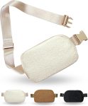 Boutique Fleece Belt Bag | Sherpa Crossbody Fanny Pack