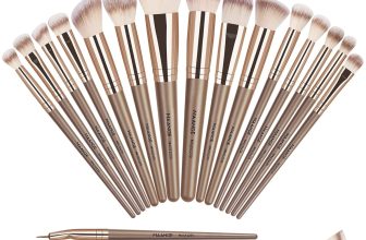 Make Up Brushes, MAANGE 18 Pcs Premium Synthetic Makeup