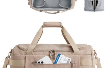 BAGSMART Travel Duffel Bags for Women, 32L Gym Duffle