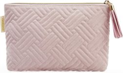 BAGSMART Small Cosmetic Bag, Elegant Roomy Makeup