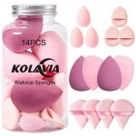 14PCS Makeup Sponge Set, Beauty Blender Sponge for