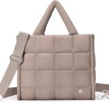 WESTBRONCO Puffer Crossbody Bags for Women Quilted Tote