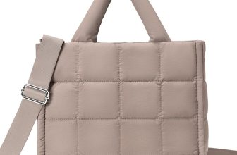 WESTBRONCO Puffer Crossbody Bags for Women Quilted Tote