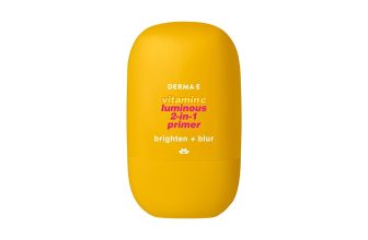 DERMA E Face Primer, Vitamin C Luminous 2-in-1 Brighten