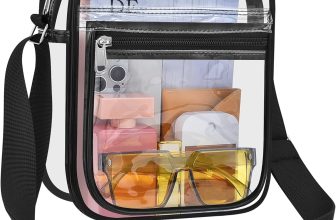 USPECLARE Clear Bag for Stadium Events Clear Messenger