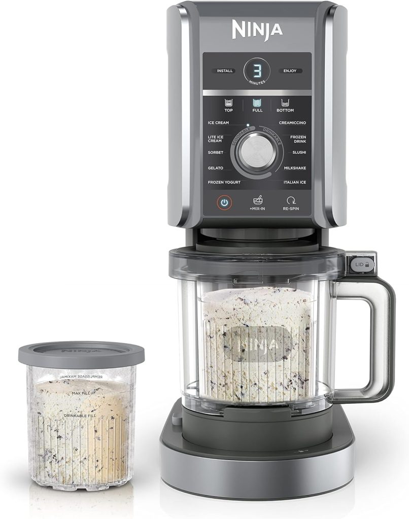 Ninja CREAMi Deluxe Ice Cream Maker | 11-in-1 Create