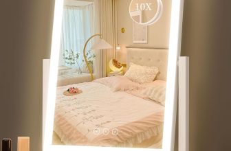 Lighted Vanity Mirror with Lights, Makeup Mirror with