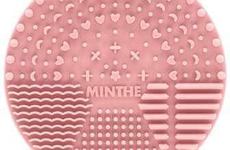 MINTHE Makeup Brush Cleaner Mat | 2 Pack | Silicone