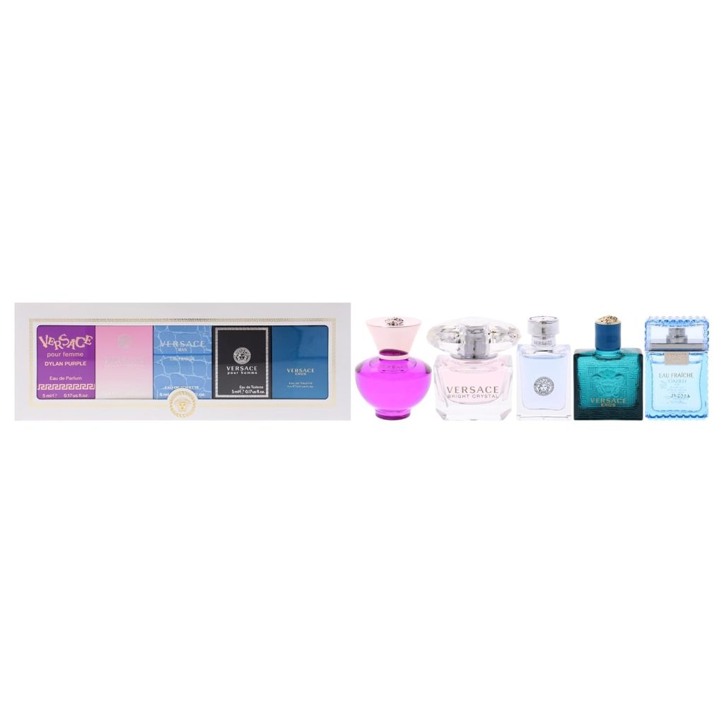 Versace Perfume Collection - Eros, Bright Crystal,