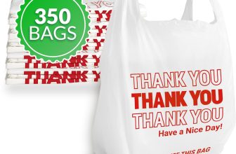Reli. Thank You Plastic Bags (350 Count) (11.5" x 6.5"