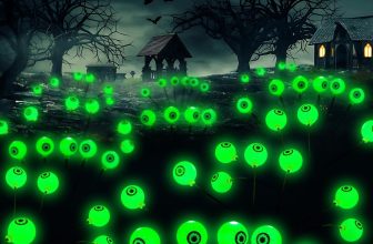 Halloween Solar Pathway Lights 2PK 12 LEDs Solar