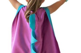 QIAONIUNIU Dinosaur Dragon Cape and Gauntlets Halloween