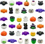 Jofan 36 PCS Halloween Mochi Squishy Toys Squishies for