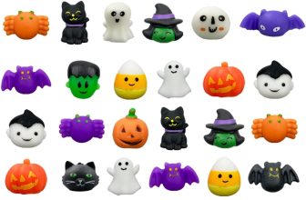 Jofan 36 PCS Halloween Mochi Squishy Toys Squishies for