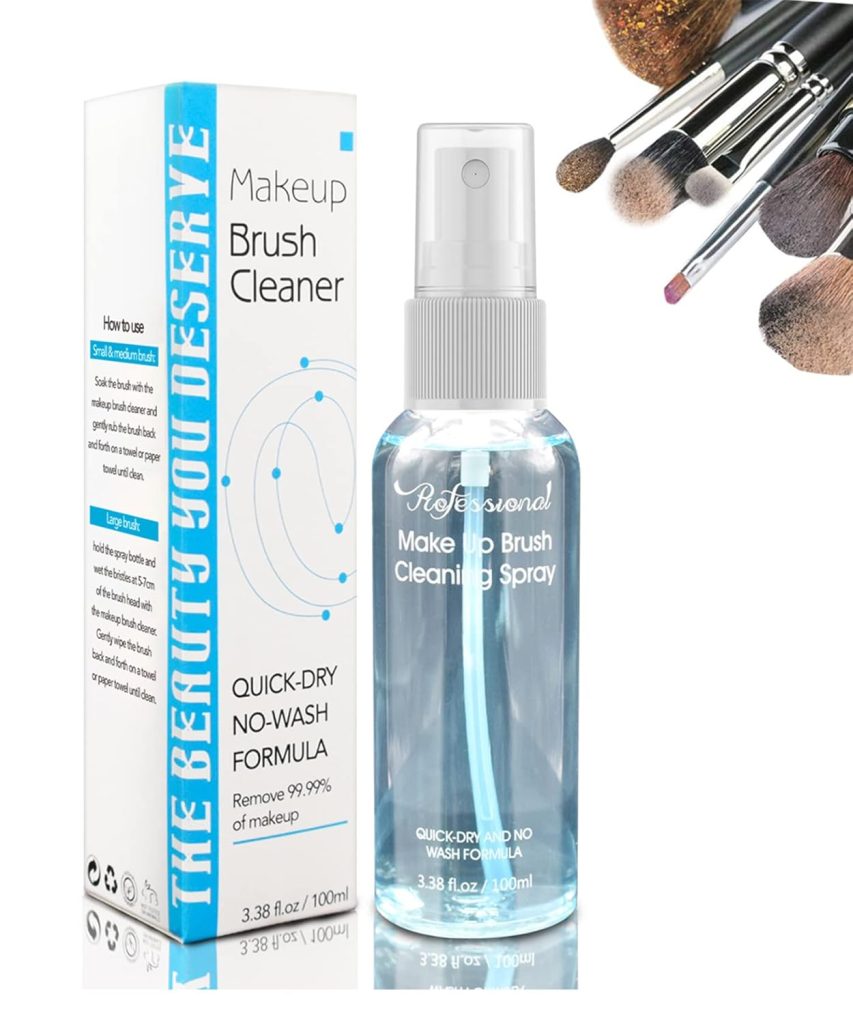 Makeup Brush Cleaner for Cosmetic Brushes, No-washing