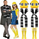 Maiteenly 10 Pcs Halloween Couple Costume Accessories