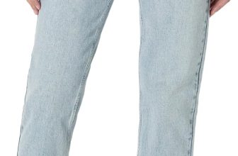 Amazon Essentials Women's High-Rise Straight Leg Jean