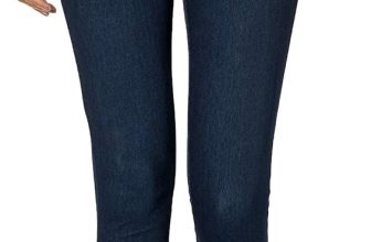 Amazon Essentials Women's Pull-On Mid Rise Stretchy