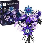 Mothers Day Dahlia Flower Bouquet Building Set for