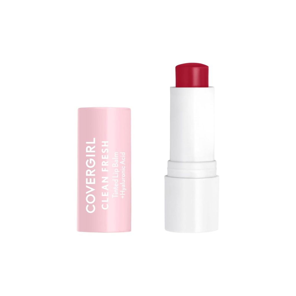 CoverGirl Clean Fresh Tinted Lip Balm, Vegan Formula,