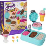 Kinetic Sand Scents, Ice Cream Treats Playset with 3