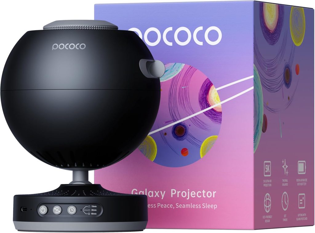 POCOCO Galaxy Star Projector for Bedroom with Review projection lighting POCOCO Galaxy Star Projector for Bedroom with
